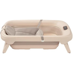 Maxi-Cosi Babybadewanne Indigo Pus, Hellrosa, Kunststoff, Textil, 51x24x86 cm, faltbar, Pflegen, Baden, Babybadewannen