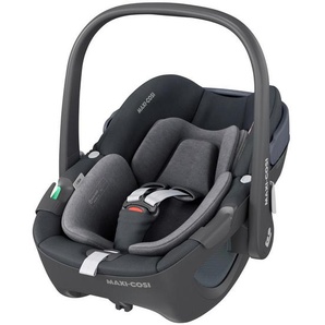 Maxi-Cosi Babyschale Pebble 360, Graphit, Textil, 44x56x67 cm, ECE R 129 i-Size, abnehmbarer und waschbarer Bezug, ergonomischer Tragebügel, Gurtlängenverstellung, Reboardsystem, 3-Punkt-Gurt, Baby on Tour, Babyschalen, Babyschalen