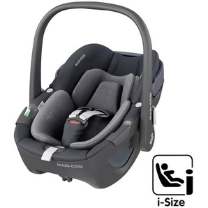 Maxi-Cosi Babyschale Pebble 360, Graphit, Textil, 44x56x67 cm, ECE R 129 i-Size, abnehmbarer und waschbarer Bezug, ergonomischer Tragebügel, Gurtlängenverstellung, Reboardsystem, 3-Punkt-Gurt, Kindersitze, Babyschalen