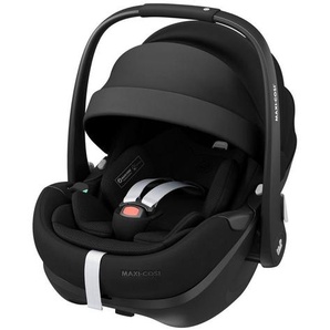Maxi-Cosi Kinderautositz Pebble 360 Pro², Schwarz, Kunststoff, 44x58x66 cm, ECE R 129 i-Size, AGR-geprüft, abnehmbarer und waschbarer Bezug, Flugzeugzulassung, Sonnendach, Seitenaufprallschutz, verstellbare Sitz- Schlafpositionen, 3-Punkt-Gurt, Baby on