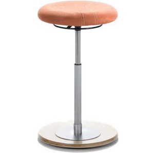 Mayer Sitzmöbel 1110 myERGOSIT - Pendelhocker, Rundsitz mit Holzfuß