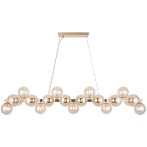 Maytoni Pendelleuchte, Gold, Metall, Glas, 23.8x22.8x123.5 cm, beliebig kürzbar, Lampen & Leuchten, Innenbeleuchtung, Hängelampen, Pendelleuchten