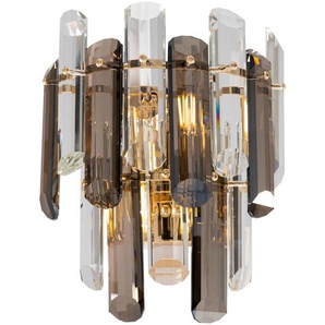 Maytoni Wandleuchte, Gold, Metall, Glas, 22.3x27x12.5 cm, CE, Lampen & Leuchten, Innenbeleuchtung, Spots & Strahler, Wandstrahler