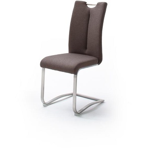 MCA Artos Schwingstuhl Edelstahl/Stoffbezug