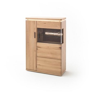 MCA Barcelona Highboard-L Holzwerkstoff/Bianco