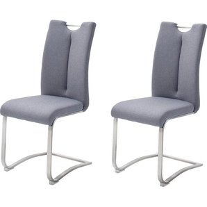 MCA furniture Freischwinger Artos XL (Set, 2 St), 2-er Set, Stuhl mit Griffloch, belastbarkeit bis 140 kg