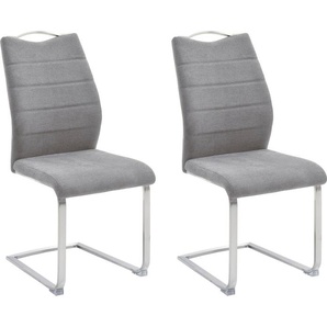 MCA furniture Freischwinger Ferrera (Set, 2 St), (2er-Set), Komfortsitzhöhe von ca. 48 cm, Schwingstühle mit Griff
