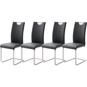MCA furniture Freischwinger Paulo (Set, 4 St), Stuhl belastbar bis 120 kg