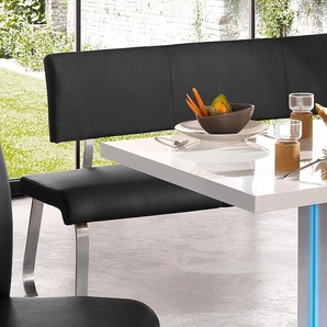 MCA furniture Polsterbank »Arco«, belastbar bis 280 Kg, Echtleder, in verschiedenen Breiten