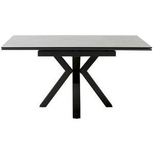 MCA Pallini Ausziehtisch Metall/Keramik 90-150x90 cm