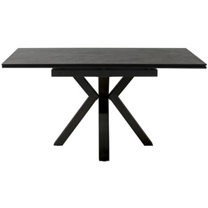 MCA Pallini Ausziehtisch Metall/Keramik 90-150x90 cm