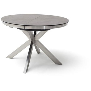 MCA Winnipeg Ausziehtisch Keramik Ø 120/160x76 cm