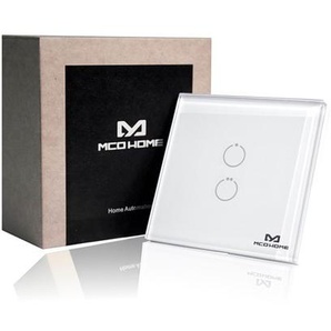 MCO Home Glass Touch Switch GEN5 2 Buttons