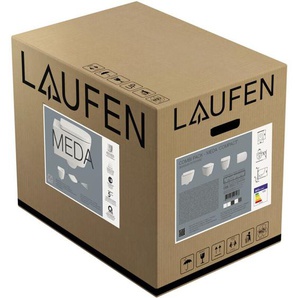 Meda Wand-WC Set Advanced kompakt, Silent Flush, - Laufen