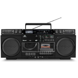 Medion LIFE® P66538 Retro-Boombox schwarz 50076164