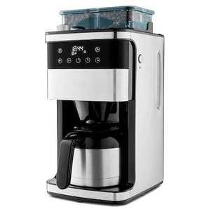 Medion MD 19911 Kaffeemaschine mit Mahlwerk edelstahl 50076222