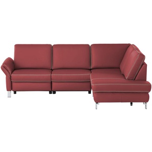 medium Ecksofa  Medium Plus ¦ rot ¦ Maße (cm): B: 265 H: 89 T: 200.0