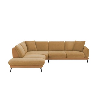 medium Ecksofa  Romance ¦ gelb ¦ Maße (cm): B: 310 H: 86 T: 253.0