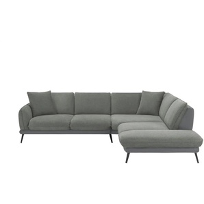 medium Ecksofa  Romance ¦ grau ¦ Maße (cm): B: 310 H: 86 T: 253.0
