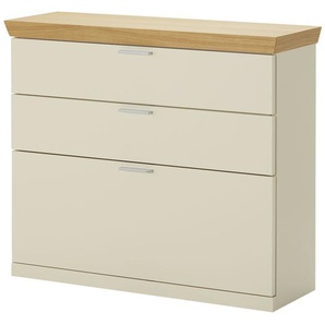 medium Schuhschrank   Gammon  ¦ creme ¦ Maße (cm): B: 90 H: 80 T: 30.0