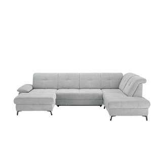 medium Wohnlandschaft  Planova II ¦ grau ¦ Maße (cm): B: 338 H: 96 T: 249.0