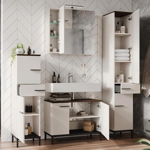 Mediumschrank »Yonkers« - schwarz - Holz -