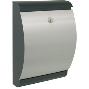 MEFA Puffin 300 Briefkasten mit Ruko-Schloss SchwarzEdelstahl
