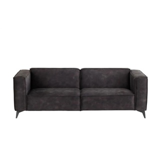 Megasofa - grau - Materialmix - 220 cm - 75 cm - cm 100,0 | Möbel Kraft