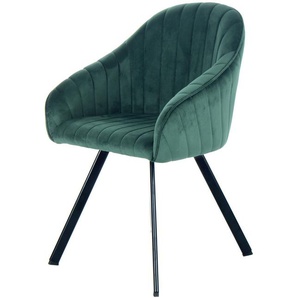 Mehedeby Dining Chair - Modern - Green - Polyester - 59cm x 56cm x 86cm