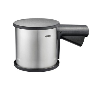 Gefu Mehl- und Puderzuckersieb  SIVA ¦ silber ¦ Edelstahl,Kunststoff ¦ Maße (cm): B: 10,5 H: 10