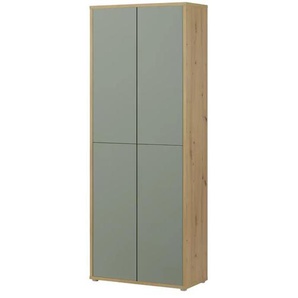 Mehrzweckschrank Bolivar | grün | 74,3 cm | 192 cm | cm 34,8 |