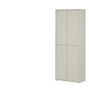 Mehrzweckschrank  Bolognano ¦ beige ¦ Maße (cm): B: 74,3 H: 192 T: 34.8