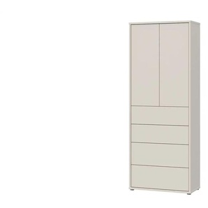 Mehrzweckschrank  Bolognano ¦ beige ¦ Maße (cm): B: 74,5 H: 191,9 T: 34.9