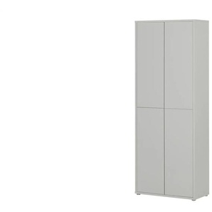 Mehrzweckschrank  Bolognano ¦ grau ¦ Maße (cm): B: 74,3 H: 192 T: 34.8