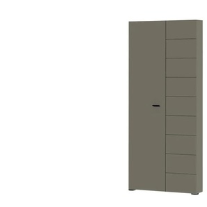 Mehrzweckschrank - grau - Materialmix - 84 cm - 191 cm - cm 18,0 | Möbel Kraft
