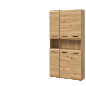 Mehrzweckschrank - holzfarben - Materialmix - 90 cm - 185 cm | Möbel Kraft
