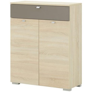 Mehrzweckschrank  Life ¦ holzfarben ¦ Maße (cm): B: 80 H: 100 T: 34