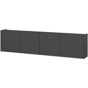 Mehrzweckschrank »Piana«, 4 Türen, graphit