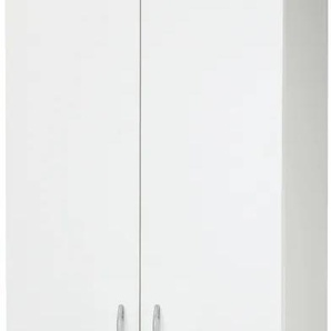 Mehrzweckschrank PROCONTOUR 2 Türen + 6 Böden Schränke Gr. B/H/T: 64 cm x 167 cm x 34 cm, 2 St., weiß Textil-Kleiderschränke