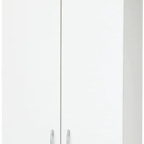 Mehrzweckschrank PROCONTOUR 2 Türen Schränke Gr. B/H/T: 64 cm x 167 cm x 34 cm, 2 St., weiß Textil-Kleiderschränke