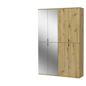 Mehrzweckschrank-Set  Projekt X ¦ holzfarben ¦ Maße (cm): B: 122 H: 193 T: 34.0