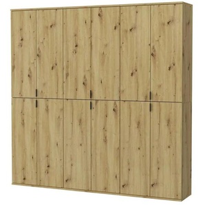 Mehrzweckschrank-Set  Projekt X ¦ holzfarben ¦ Maße (cm): B: 183 H: 193 T: 34.0