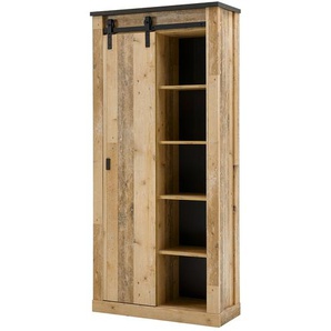 Mehrzweckschrank  Sintra ¦ holzfarben ¦ Maße (cm): B: 92 H: 200 T: 37.0