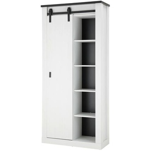 Mehrzweckschrank  Sintra ¦ weiß ¦ Maße (cm): B: 92 H: 200 T: 37