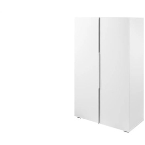 Mehrzweckschrank - weiß - Materialmix - 76 cm - 125 cm - cm 38,0 | Möbel Kraft