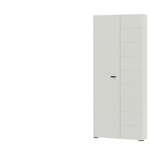 Mehrzweckschrank - weiß - Materialmix - 84 cm - 191 cm - cm 18,0 | Möbel Kraft