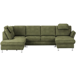Mein Sofa bold Wohnlandschaft  Veit ¦ grün ¦ Maße (cm): B: 305 H: 90 T: 200.0