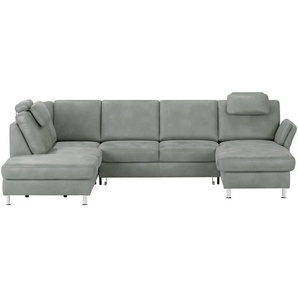 Mein Sofa bold Wohnlandschaft Veit ¦ grün ¦ Maße (cm): B: 305 H: 90 T: 200.0
