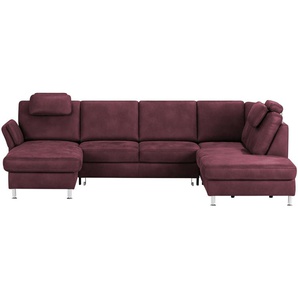 Mein Sofa bold Wohnlandschaft  Veit ¦ rot ¦ Maße (cm): B: 305 H: 90 T: 200