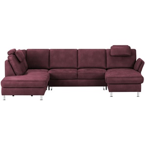 Mein Sofa bold Wohnlandschaft  Veit ¦ rot ¦ Maße (cm): B: 305 H: 90 T: 200